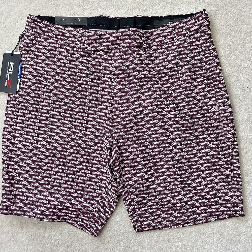 RLX Polo Ralph Lauren Men's 33 Golf Shorts Tailored  Stretch Wicking Performance